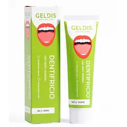 Зубная паста Geldis Mela Verde для чувствительных зубов, вкус зеленое яблоко, 100 мл