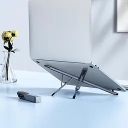 Підставка для ноутбука HOCO HD9 Action metal folding notebook holder сіра - мініатюра 5