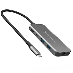 USB-Хаб j5create JCH453-N, USB Type-C 5-в-1 (JCH453-N)