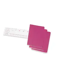 Записник Moleskine Cahier кишеньковий, Лінійка Кінетичний Рожевий (CH011D17) - мініатюра 2