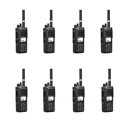Радіостанція цифрова Motorola MotoTRBO DP4800 VHF AES-256 шифрування, комплект 8 штук - мініатюра 5