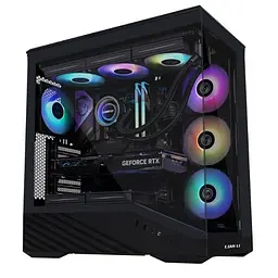 Корпус Lian Li Vector V100R Tempered Glass Black (G99.V100RX.01) Без БП - мініатюра 7