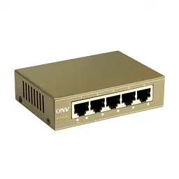 Комутатор 5-портовий гігабітний ONV-H7005 (73-00122)
