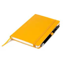 Книга записна Axent Partner A5- в клітинку 96 аркушів жовта (8201-08-A) - мініатюра 7