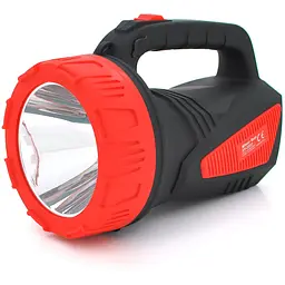 Ліхтар пошуковий Silver Toss ST-222, 1LED T6, 10W, 2 режими, 8000mah, Black/RED, IP40, 220х125х150мм