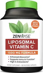 Ліпосомальний вітамін C Zenwise Health Vitamin C 1500 мг 180 капс