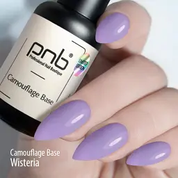 База камуфлююча каучукова PNB UV/LED Camouflage Base Wisteria 8 мл - мініатюра 4