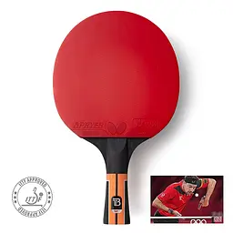 Ракетка для настільного тенісу Butterfly Timo Boll Comfort Junior FL (6110100009) - мініатюра 1