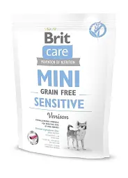 Сухий корм для собак мініатюрних порід з чутливим травленням Brit Care GF Mini Sensitive - 400 г