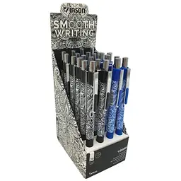 Ручка масляна автоматична "Smooth writing" Vinson 103 Синій (6948910001035)(SC)