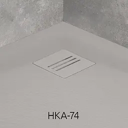 Душовий піддон Radaway Kyntos A 90x90 колір цемент HKA9090-74 - мініатюра 4