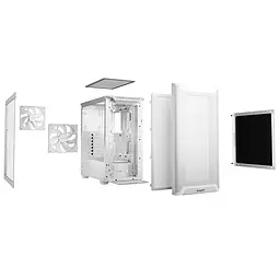 Корпус be quiet! Pure Base 501 Airflow Window White (BGW75) - мініатюра 6