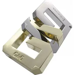 Литая металлическая головоломка Huzzle G and G 3 звезды 515038