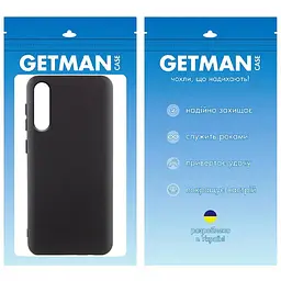Чохол TPU Getman Liquid Silk для Samsung Galaxy A50 (A505F) / A50s / A30s Чорний / Black - мініатюра 4