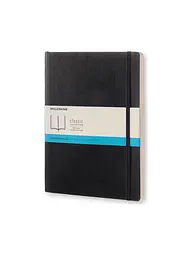 Записник Moleskine Classic великий, Точка Чорний М’який (QP624)