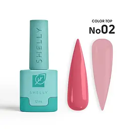 Кольоровий топ для гель-лаку 02 Color Top Shelly 12 мл