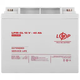 Акумулятор LogicPower LPM-GL 12V - 45 Ah GEL - мініатюра 4