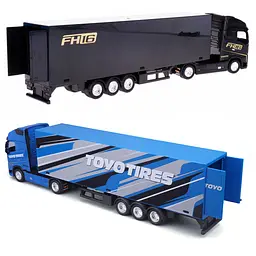 Автомодель Bburago Фура Volvo FH16 Globetrotter 750 XXL 1:43 в асортименті (18-31461) - мініатюра 4