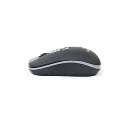 Мишка REAL-EL RM-303 black-grey - мініатюра 4
