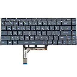 Клавіатура для ноутбука MSI (GS65) rus темно-сірий без фрейма підсвічування клавіш