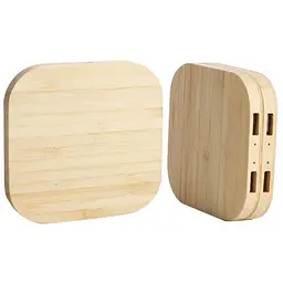 Бездротовий зарядний пристрій NN Q-8 15W wooden