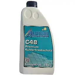 Антифриз Alpine C48 Kuhlerfrostschutz концентрат -80 ° C синій 1,5л - мініатюра 2