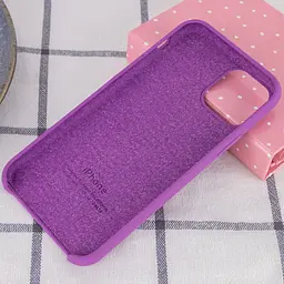 Чохол Silicone Case AA для Apple iPhone 11 Pro 5.8" Фіолетовий / Grape - мініатюра 3