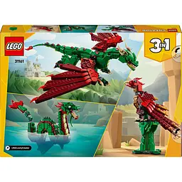 Конструктор LEGO Creator Середньовічний дракон 715 деталей (31161) - мініатюра 2