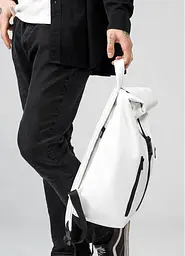 Чоловічий рюкзак Sambag RollTop One білий 41 х 30 х 16 см (24208008m) - мініатюра 7