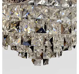 Компактна кришталева люстра Artlight 8836/50CH, хром, 11 ламп E14, Ø49 см, від 10-18 м² - мініатюра 5