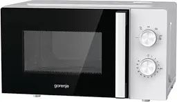 Мікрохвильова піч, 20л, мех. керув., 800Вт, білий Gorenje kuh0015151 - мініатюра 3