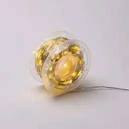Гірлянда Роса нитка 500 LED довжина 50 м з пультом від мережі, жовтий GarlandoPro 500L50MWY - мініатюра 19