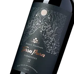 Вино Terra Pura Carmenere Single Vineyard червоне сухе 0.75 л - мініатюра 5