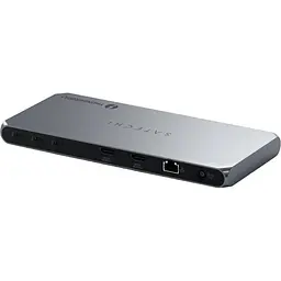 Адаптер Satechi Thunderbolt 4 Docking Station with DisplayLink Space Gray (ST-DT4MDM-EU) - мініатюра 2