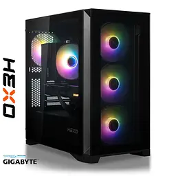 Комп'ютер HEXO Gaming TwinFront Pro+ (HGP-GTF570XN5070-D432S1TBK) Black / AMD Ryzen 7 5700X (3.4–4.6), 8 ядер / NVIDIA GeForce RTX 5070 / 32 ГБ (DDR4) / 1024 ГБ (SSD) - мініатюра 2