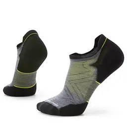 Термошкарпетки чоловічі Smartwool Run Targeted Cushion Low Ankle Socks 38-41 Чорний-Сірий