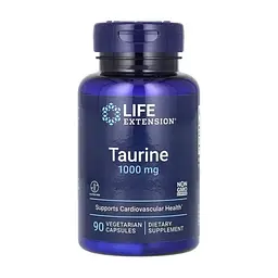 Вітамінно-мінеральний комплекс Life Extension Таурін, 1000 мг, Taurine, 90 вегетаріанських капсул (LEX-18279)