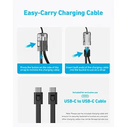 Павербанк Anker Black 20 000 mAh / 30 Вт (A1384G11) - мініатюра 5