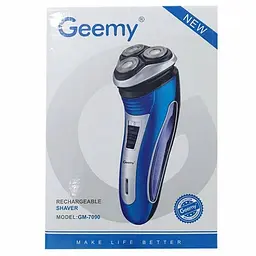 Електробритва тример Geemy GM 7090 3 в 1 бритва Сіра - мініатюра 2