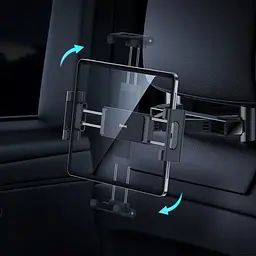Автотримач Baseus для планшета на підголівник JoyRide Pro (SUTQ000001) Black - мініатюра 6