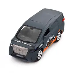 Машинка инерционная TechnoDrive Toyota Alphard Отряд Бабочек Шевроны Героев (IM-176-M-478)