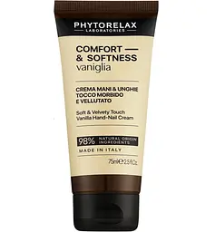 Пом'якшуючий крем для рук та нігтів з оксамитовим ефектом Phytorelax Laboratories Vanilla Hand & Nail Cream 75 мл