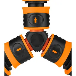 Трійник для шлангу Neo Tools трійник 1/2"-3/4", двокомпонентний (15-744) - мініатюра 2