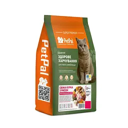 Cухий корм PetPal для дорослих стерилізованих котів з куркою та рисом, 3,5 кг