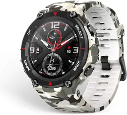 Смарт-годинник Amazfit T-Rex Camo Green захищений водонепроникний - мініатюра 2