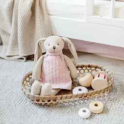 М'яка іграшка Canpol babies Кролик, рожевий (80/200 pin) - мініатюра 6