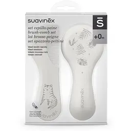 Набір гребінців Suavinex 2 шт. білий (400263/2) - мініатюра 2