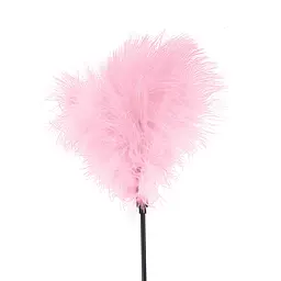 Лоскітка з пером індика Art of Sex – Feather Paddle, рожева - мініатюра 2