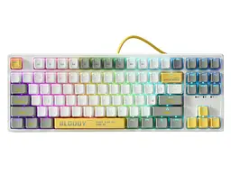 Клавиатура игровая механическая A4Tech S-87 Bloody White, BLMS Red Plus Switch, Eng/Rus/Укр - мініатюра 13