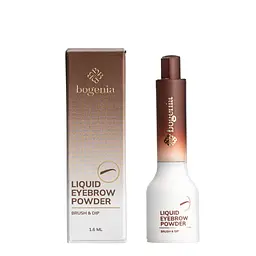 Підводка для брів пудрова Bogenia Liquid Eyebrow Powder, 1,6 мл (BG509), 003 Коричнева